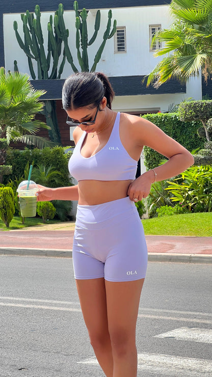 Tenue Sport Femme 2 Pièces – Idéale pour Yoga, Pilates & Détente